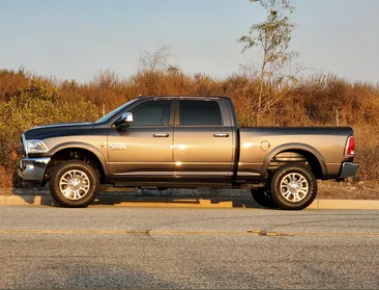 Grey Ram 2500 truck detailed exterior